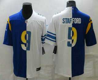 Nike Rams 9 Matthew Stafford Blue White Two Tone Vapor Untouchable Limited Jersey,We sell and wholesale Nike Rams 9 Matthew Stafford Blue White Two Tone Vapor Untouchable Limited Jersey on line form chian!